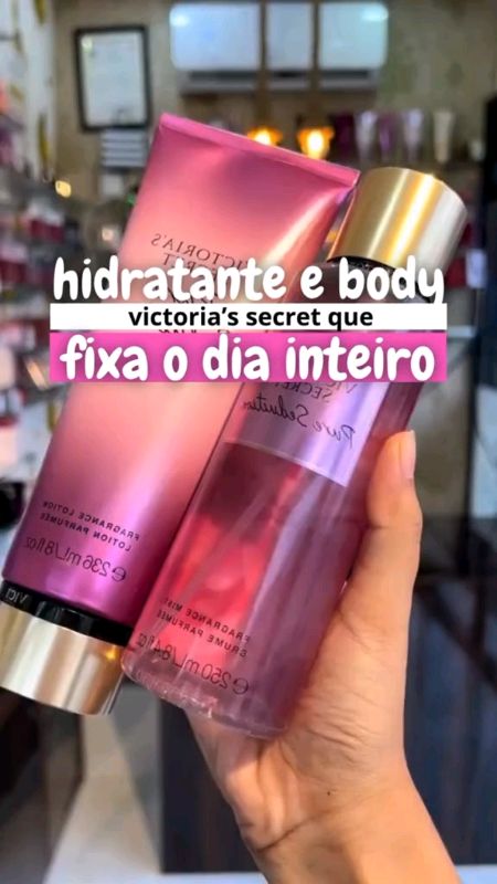 É inacreditável o quanto a gente fica cheirosa