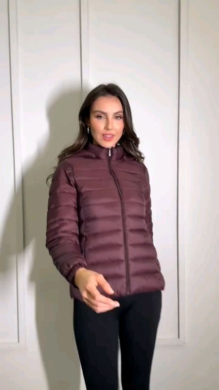 #acheinaShopee #shopee #shopeelovers #jaqueta #outono #inverno #frio #JaquetaPuffer #viral #JaquetaFeminina