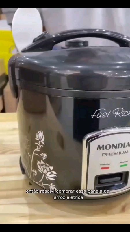 Panela Elétrica Mondial 5 Xícaras! #mondial #panela #paneladearroz