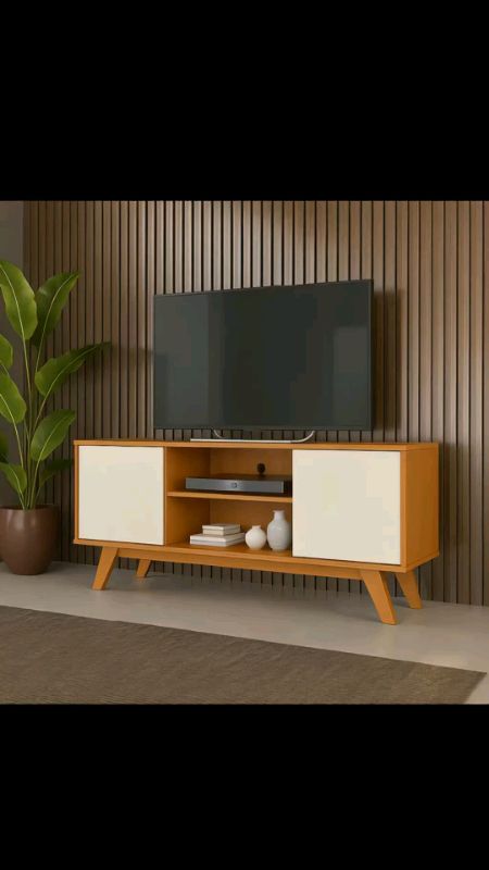 Rack Turim: moderno, funcional e perfeito pra sua sala! Design elegante, espaço ideal pra TV e decoração. Aproveite! 🛋️✨ #RackTurim #RackParaTV #Sala