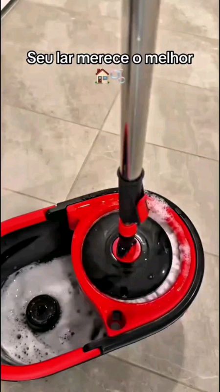 Mop Giratório Cleaner Profissional 8 Litros Cesto Rodo Esfregão Limpeza Facil #mopgiratório  #rodogiratorio #mopgiratóriocleaner #esfregãolimpeza