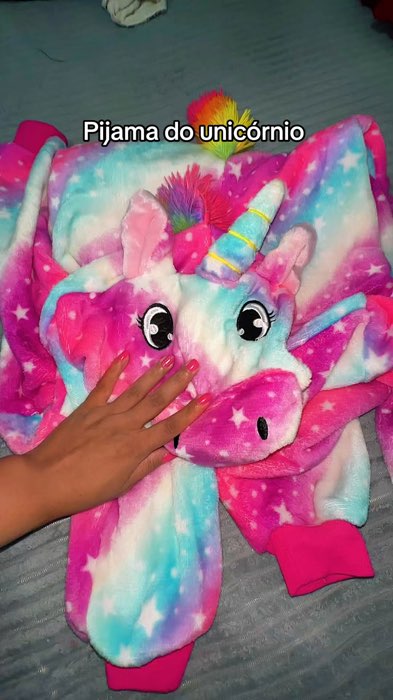 Pijama unicórnio #achadoshell