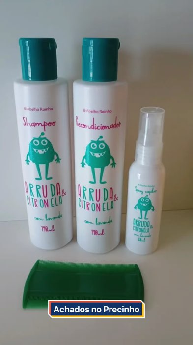 Kit Mata Piolho #achadinhos #achadinhobarato #Cuidados #Saude