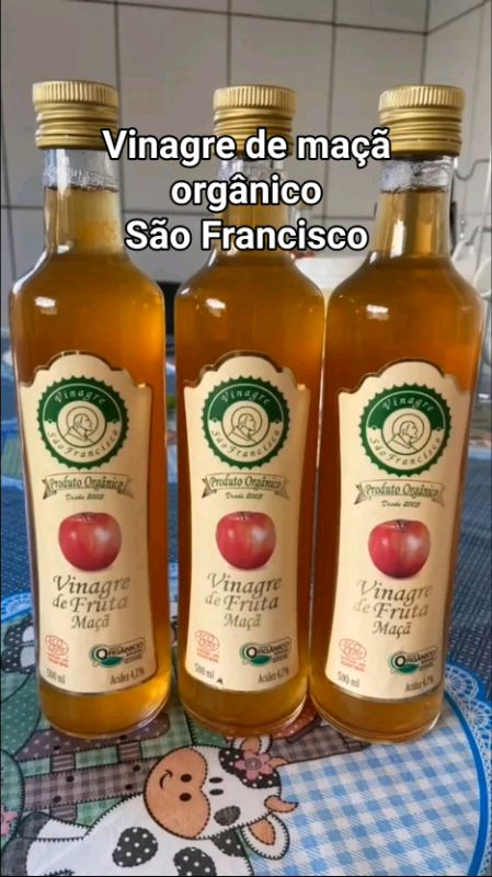 Vinagre de maçã orgânico São Francisco #vinagredemaca #vinagreorganico #vinagre #vinagresaofrancisco #nandalupp