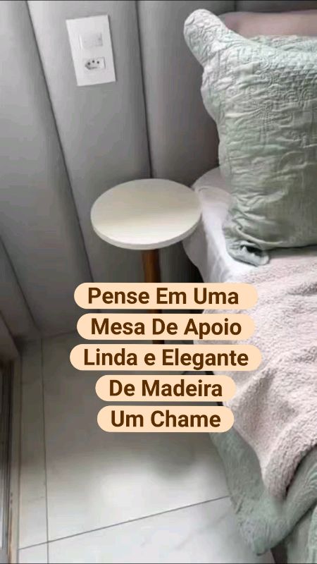 Mesa de Apoio Para Sala MDF #mesadeapoio #mesademdf #mesademadeira #mesaparasala #sofisticada #elegante #contemporanea #janainasilva
