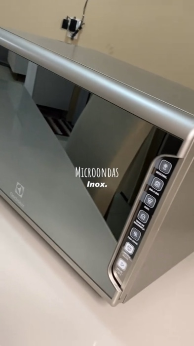 ￼Microondas Electrolux Prata com Painel Integrado MI41S #eletrodomestico #microondas #enxovaldecasa #electrolux #shopeecomagnes
