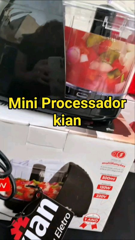 Mini Processador de Alimentos Elétrico Turbo Triturador Alho Cebola Legumes   #processadorelétrico #trituradorturbo #eficiência #acheinashopee #shopee