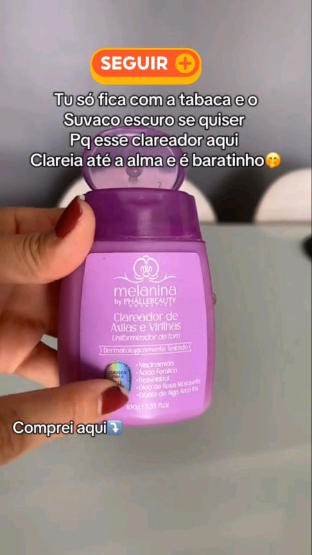 Clareador De Axilas e Virilhas Aproveite a Oferta Aqui ☝🏻🔥🤩 #clareador #phálleBeauty #clareadoraxila #clareadorvirilha #viral #cuidadocomocorpo
