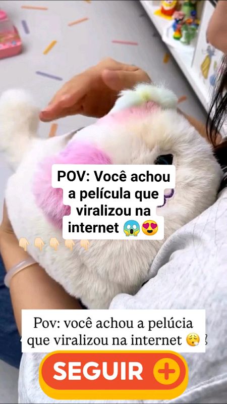 Adicione na sacolinha 👆🏻 Pelúcia interativa elétrica #peluciaeletrica #peluciainterativa #brinquedo