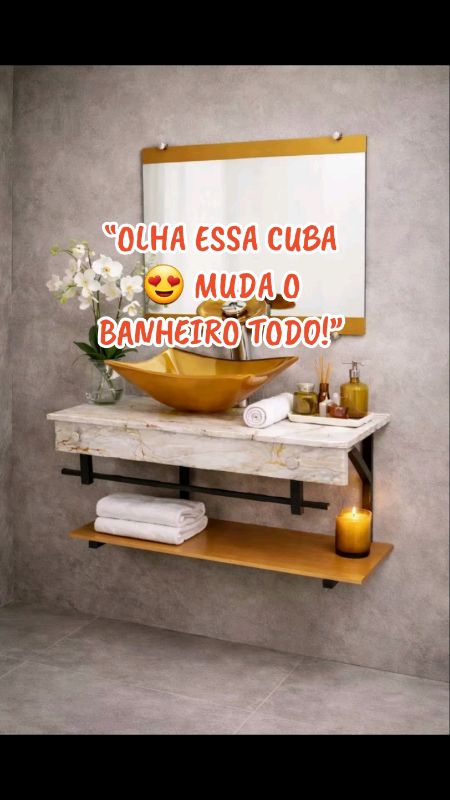 #BanheiroModerno #GabineteDeBanheiro #ReformaSemQuebraQuebra #CasaNova #DecoraçãoDeBanheiro #AchadinhosShopee #ShopeeVideo #OfertaRelampago #casaestil