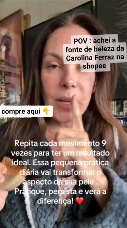 adicione na sacolinha 👆 escova facial de drenagem linfática #escovafacial#drenagemlinfatica#escovadecontornofacial#pele#beleza