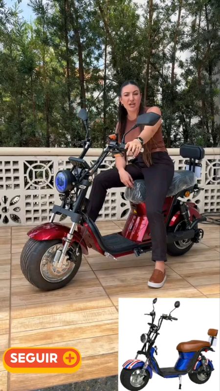 Scooter Elétrica  1000w - SEM CNH | MOTO CHEFE #motoeletrica #motosemcnh #moto1000w