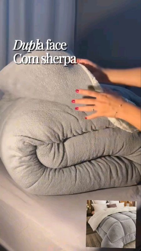 Frio no Inverno nunca mais! #coberdrom #ededrom #ededromcasal #dhonnafeminina #manta