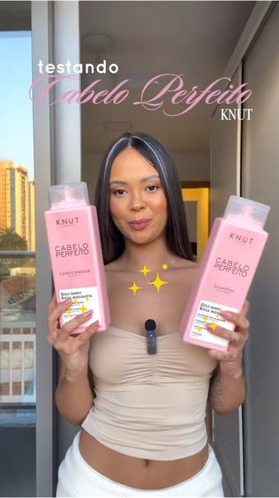 Kit knut cabelo perfeito shampoo, condicionador #shampoo #condicionador #knut #CabeloPerfeito #kitknut #cabelo #feminino