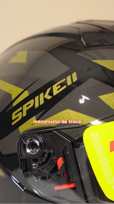 O capacete ideal para seu estilo e segurança!✨🧡