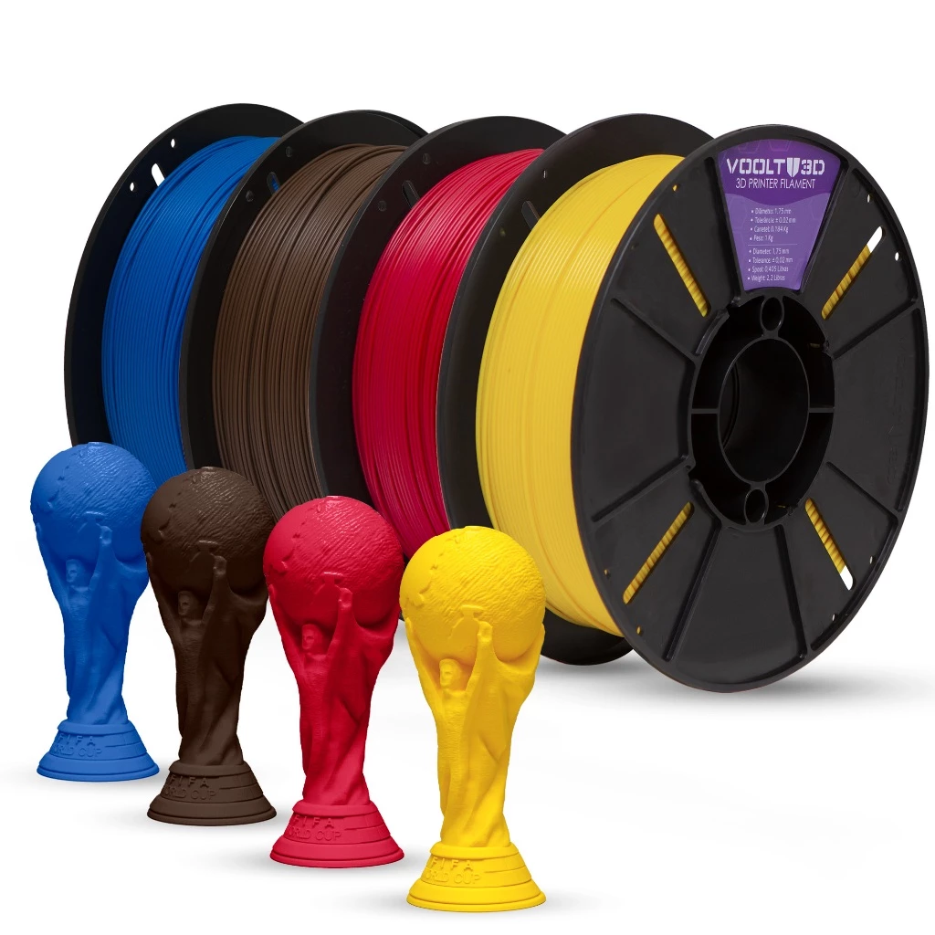 Filamento PLA Premium 1kg para impressão 3D — alta qualidade e baixa variação de diâmetro