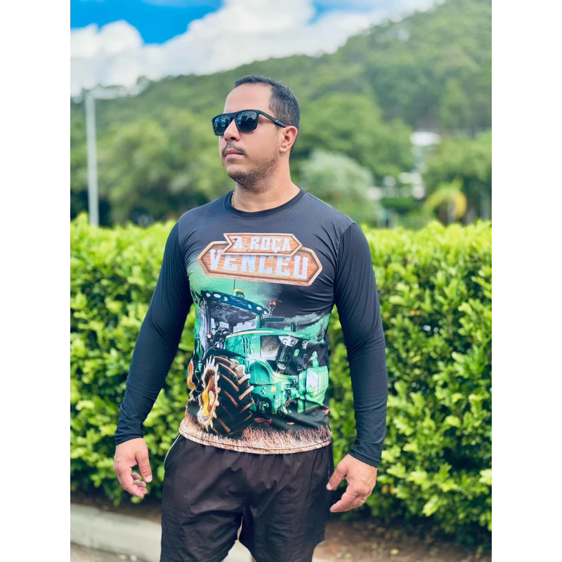 Camiseta Masculina Fé no Agro - Adulto