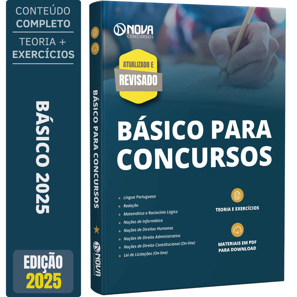 Apostila Matéria Básica para Concursos Públicos - MATÉRIAS BÁSICAS PARA CONCURSO PÚBLICO