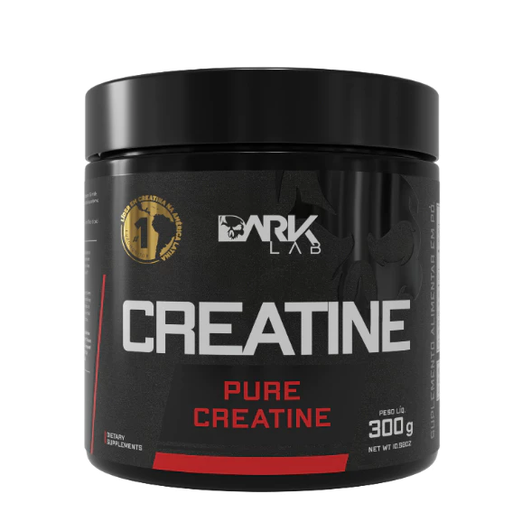 Creatina Monohidratada Pura 300g Dark Lab – 100% Pura