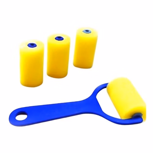 Rolinho De Pintura Pigmeu Com 03 Refil - 4.0 Cm - Artesanato