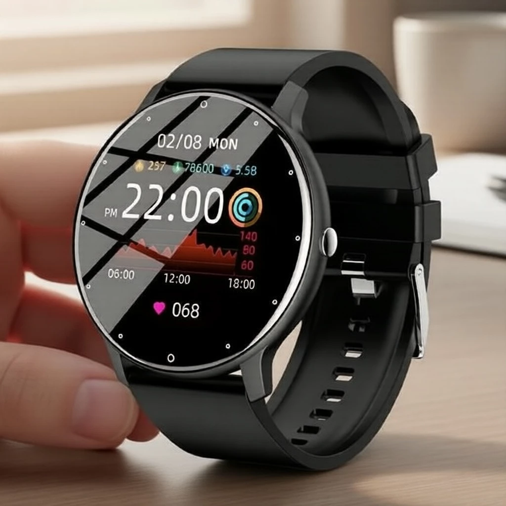 Smartwatch Relógio Inteligente Multifuncional À Prova D'água Com Frequência Cardíaca Bluetooth Para Crianças